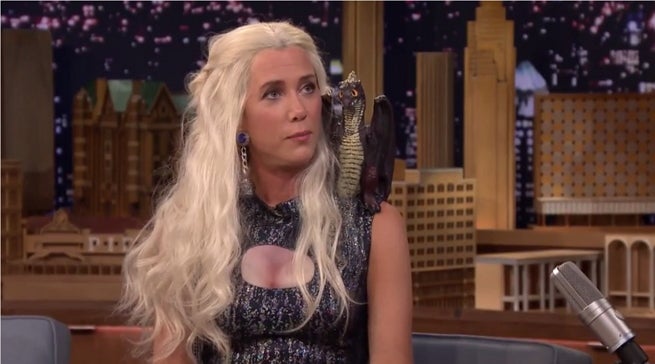 kristen wiig khaleesi