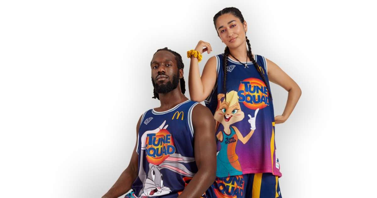 McDonalds x Diamond Supply Co x Space Jam A New Legacy Jersey