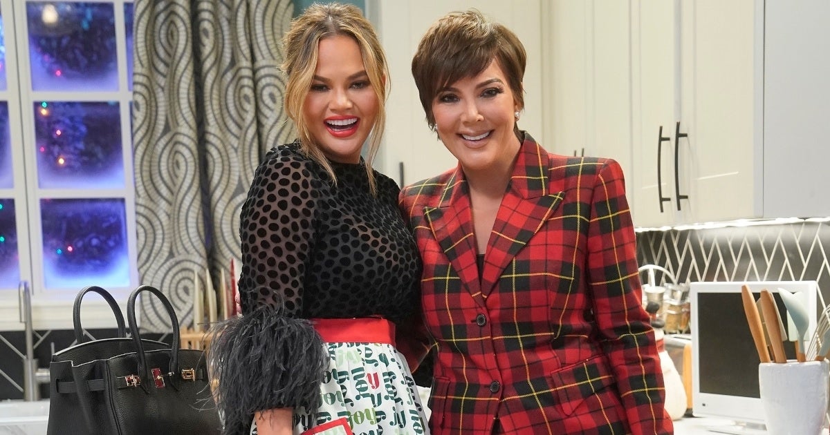 chrissy teigen kris jenner getty images