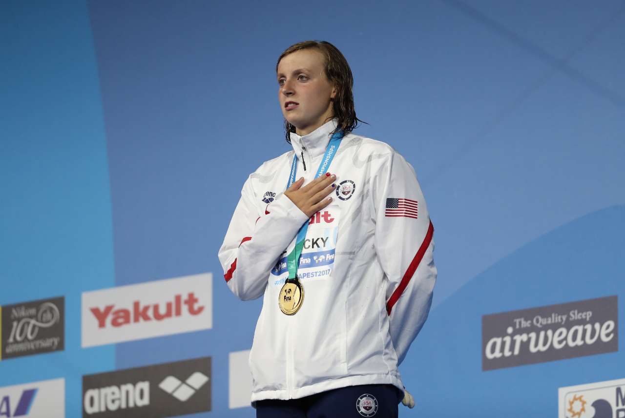 Katie Ledecky decorated athlete