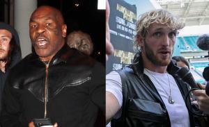 Logan Paul Mocks Mike Tyson While Teasing Fight Following Floyd Mayweather Event