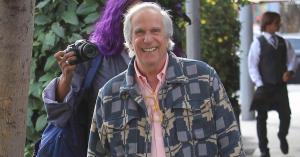 Henry Winkler Shares Another Joyous Fish Photo After Recent Backlash