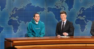 ‘SNL’: What Pete Davidson Said in His Final ‘Weekend Update’ Segment