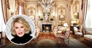 Tour Joan Rivers’ Longtime Palatial $38M New York Penthouse