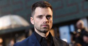 Sebastian Stan Flips the Bird in Second Photo as Tommy Lee for Hulu Show