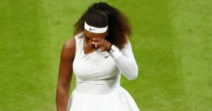 Injured Serena Williams Withdraws, Tears up in 1st Round at Wimbledon