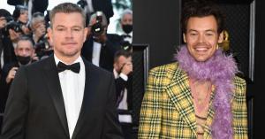 Matt Damon Reveals the Sweet Gift Harry Styles Gave His Daughter