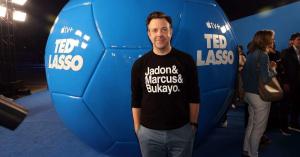 Jason Sudeikis Gets a Surprise by His Inspiration for ‘Ted Lasso’ Ahead of Season 2 Premiere