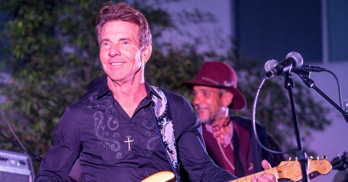 Dennis Quaid Joins the Bellamy Brothers for Cover of 'I Can Help(02)