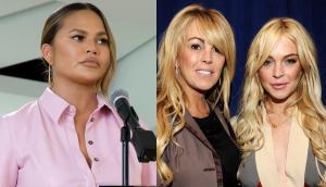 Lindsay Lohan’s Mother Dina Lashes out at Chrissy Teigen Amid Twitter ‘Bullying’ Revelations