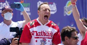 Joey Chestnut Makes History After Winning 14th Hot Dog Eating Contest