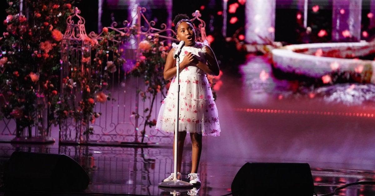 Agt Simon Cowell Raves Over 9 Year Old Opera Singer Comparing Her To Carrie Underwood 1945