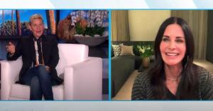 Ellen DeGeneres Reveals She’s Been Living With Courteney Cox