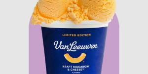 Kraft’s Macaroni & Cheese Ice Cream Sells out Almost Immediately