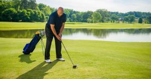 Charles Barkley Grades His Golf Swing With Help From Max Homa (Exclusive)