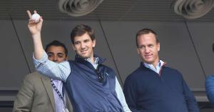 Eli Manning Trolls His Brother Peyton Ahead of Pro Football Hall of Fame Induction