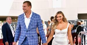 How Rob Gronkowski Broke the Rules to Get Camille Kostek’s Number