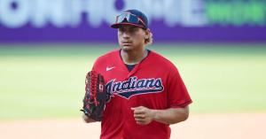 Cleveland Indians’ Josh Naylor Suffers Gruesome Injury After On-Field Collision