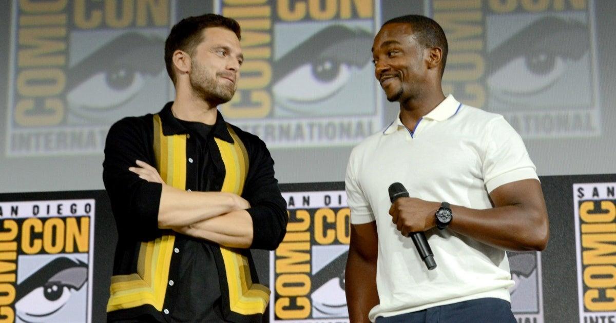 Anthony Mackie Responds to Sebastian Stan's Dramatic Tommy Lee