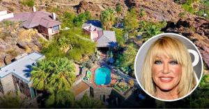 Tour Suzanne Somers’ Former Palm Springs Estate Listed for $9 Million