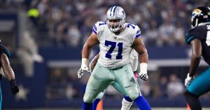 Dallas Cowboys Offensive Lineman Suspended 5 Games by NFL