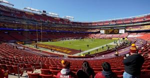 Pipe Bursts at Washington Football Team Stadium, Soaking Fans During Game