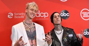 Why Machine Gun Kelly and Travis Barker Ran off Stage Moments Before VMAs 2021 Performance