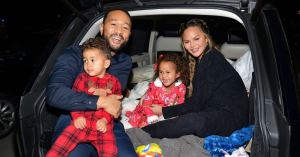 Chrissy Teigen Gets Emotional Dropping off Her Kids for First Day of School With John Legend