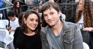 Ashton Kutcher Mocked With ‘Take a Shower’ Chants on ‘College GameDay’
