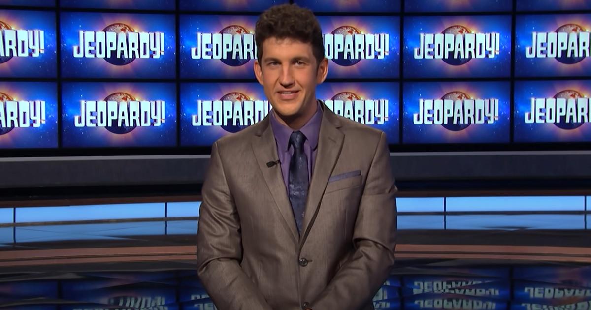 'Jeopardy!' Contestant Matt Amodio Makes History Third to
