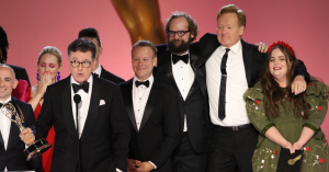 Stephen Colbert Speaks out on Conan O’Brien’s Emmys Stage Crash