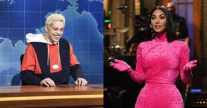 Kim Kardashian and Pete Davidson Had Hotel Rendezvous, Report Claims