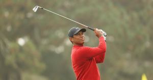 Tiger Woods Returns to Golf Course With Son Charlie