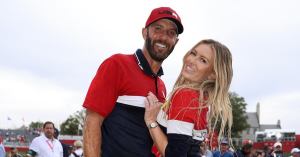 Paulina Gretzky and Dustin Johnson Celebrate Halloween With Donald Trump