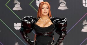 Christina Aguilera Stuns With Fiery Look at 2021 Latin Grammys