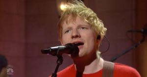 Ed Sheeran Exits COVID Quarantine in Time to Send ‘Shivers’ With ‘SNL’ Performance