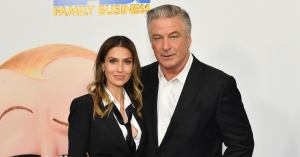 Alec Baldwin Cradles Wife Hilaria in Intimate Photo After ‘Rust’ Charges Are Dropped