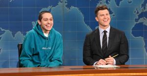 ‘SNL’ Star Colin Jost Clears Confusion Over Pete Davidson Ferry Purchase