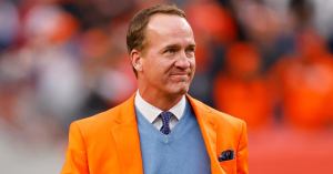 Peyton Manning Caught Saying Curse Word During Manningcast of Cardinals vs. Rams Playoff Game