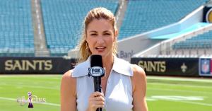 Why Erin Andrews Freaked out During Her First NFC Championship Game