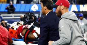 Cardinals’ Budda Baker Gives Health Update After Being Carted off Field vs. Rams