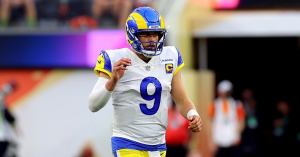 Matthew Stafford Explains Questionable Reaction to Photographer’s Fall at Super Bowl Parade