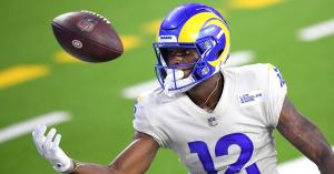 Los Angeles Rams’ Van Jefferson Celebrates Birth of Son With Wife Following Super Bowl Win