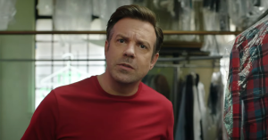 ‘Ted Lasso’ Star Jason Sudeikis’ Curiosity Is Piqued in Mysterious Super Bowl Commercial