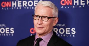 Anderson Cooper Gets Hit by Flying Debris Live on Air Reporting on Hurricane Milton