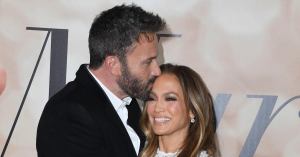 Jennifer Lopez and Ben Affleck Pack on the PDA at ‘Marry Me’ Screening