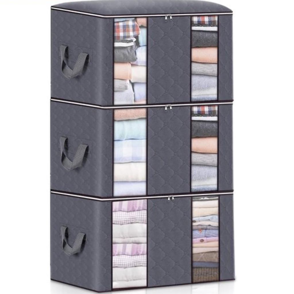 Clothes storage bag organizer