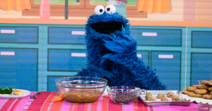 Cookie Monster Talks Wildly ‘Fun’ Audible Original ‘Sesame Street Podcast With Foley & Friends’ (Exclusive)