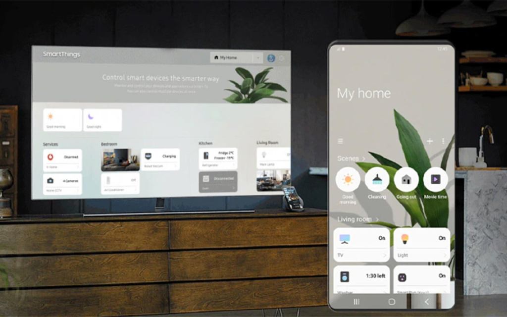 samsung smart home setup