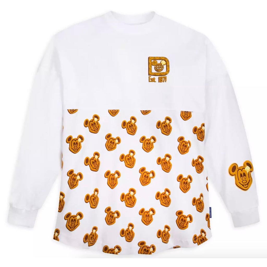 Mickey Mouse Waffle Jersey Shirt